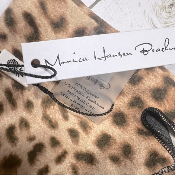 Monica Hansen Leopard Print Bikini - Picture 13 of 15